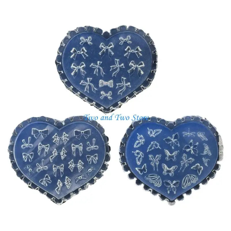 

HX6F Enhances Your Projects With Bowknot Designs Flexible Silicone Mould Set