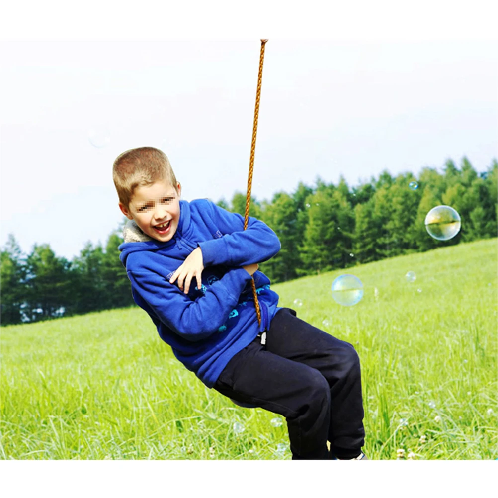 

Outdoor Kids Disc Seat 60kg Plastic Rope Tree Hanging Backyard Playset Child Swing Metal Easy Install Disc Rope
