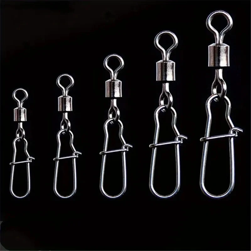

30/60PCS Fishing Gear, Pins, Figure-Of-Eight Rings, Lua Pin Connectors, American Swivel Rings, Fishing