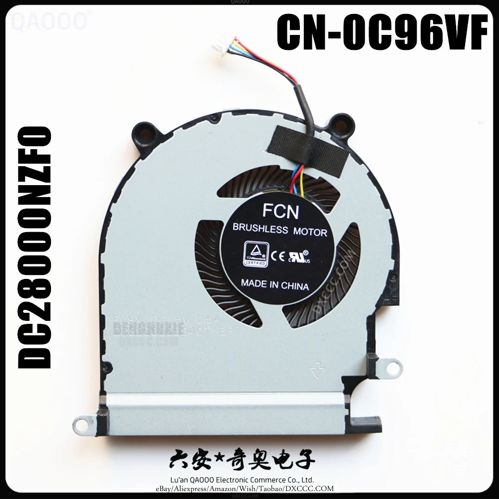 DC28000NZF0 CN-0C96VF COOLING FAN FOR DELL WD19TB WD19TBS WD19DC WD19DCS K20A Docking station Cooling Fan