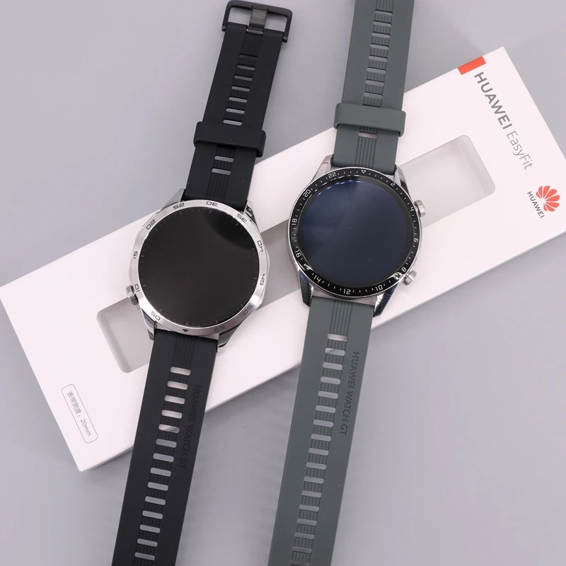 Original Huawei GT3 SE GT4 46mm GT2 22mm TPU Watch Strap Watch 3 / 4 pro Soft Silicon Sport Band Buds Ultimate Wristband Strap