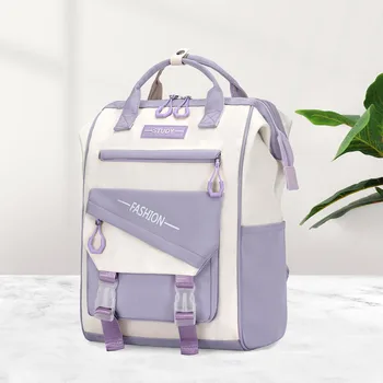 Schoolbag Female K-Style High School Junior High School Student Japanese Style Preppy Style Backpack College Student Backpack