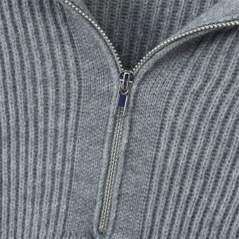 

Свитер средней длины, пуловер, вязаные брюки с эластичной резинкой на талии, женские толстые комплекты из двух предметов, новые зимние комплекты оверсайз с большими лацканами