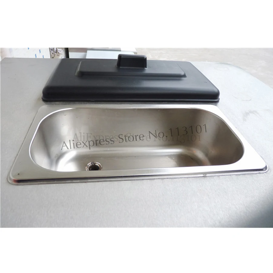 Tapa cuadrada de tolva de cubierta de plástico superior rectangular, accesorio nuevo para máquinas de helado suave, tamaño de ajuste 34x19,5 cm, 1 unidad