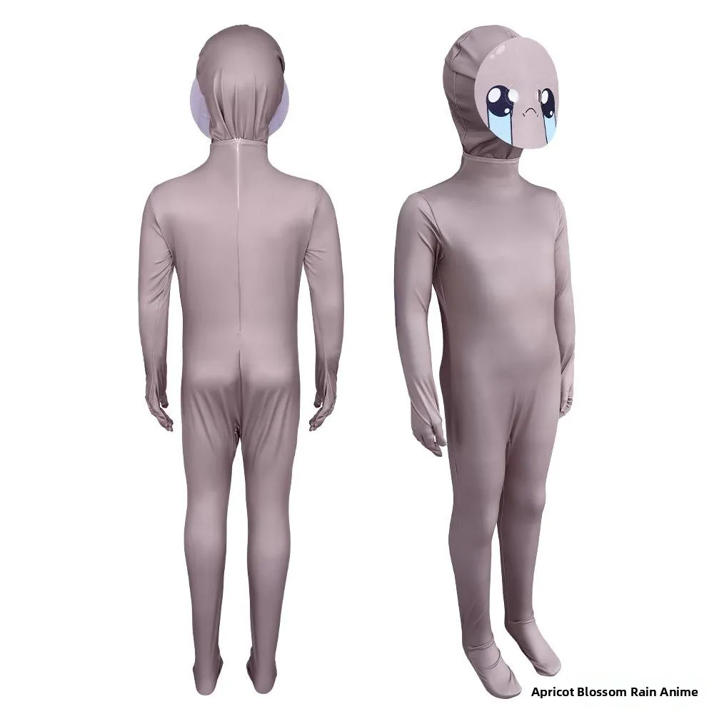 Halloween Isaac's Sacrifice Cosplay Kostüm Role-Plang die Bindung von Isaac Traditionelles ethnisches Bühnenkostüm Damen