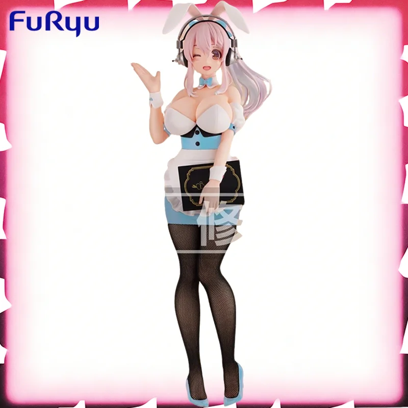 

Original Genuine FuRyu BiCute Bunnies 28cm Super Sonico Blue Bunny Girl Anime Figure Toys For Kid QWIOOE Drop Shipping Wholesale