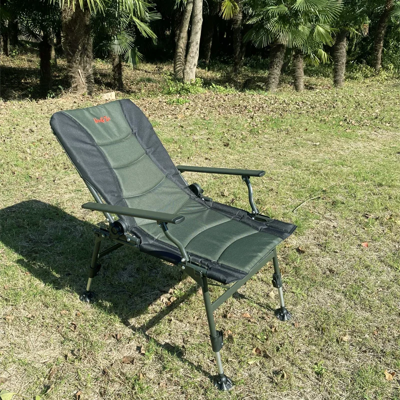 outdoor camping folding chair lounge chair with breathable Oxford cloth