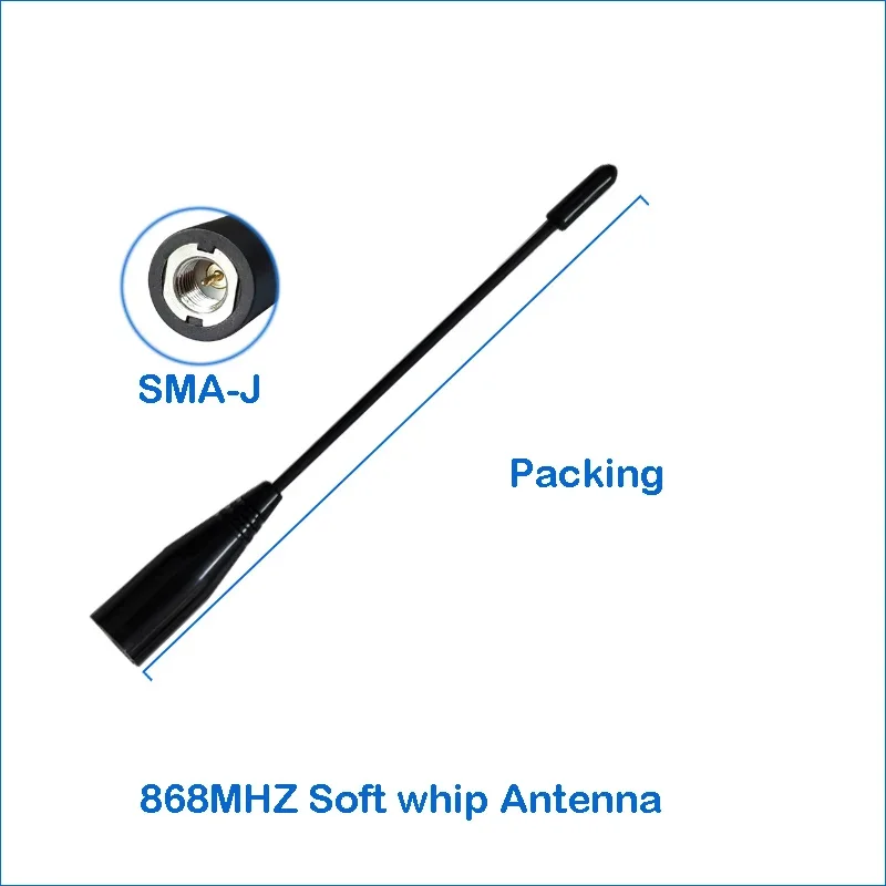 EOTH 1pcs Nb-iot 868mhz Soft antenna 5dbi sma male gsm lora antene module lorawan signal receiver radio remote control antena