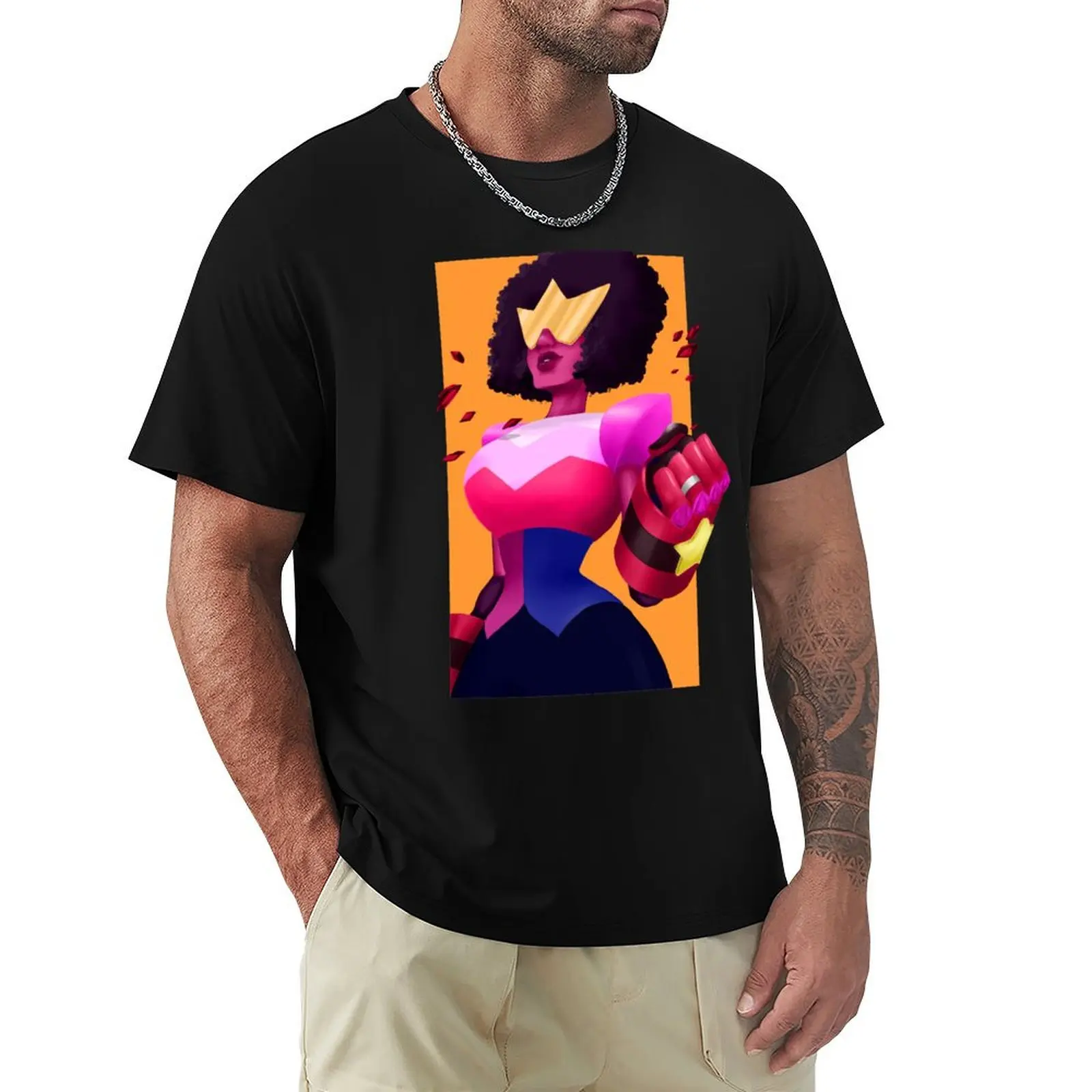 Steven Universe Garnet T-Shirt t shirts for man cotton funny T-Shirt
