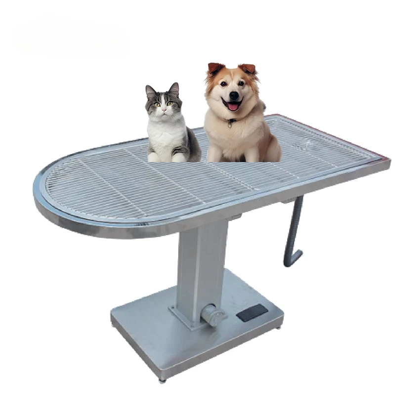 

PEETIC Multifunctional Electric-lifting Denal Disposal Table Vet Veterinary Surgical Animal Operating Table