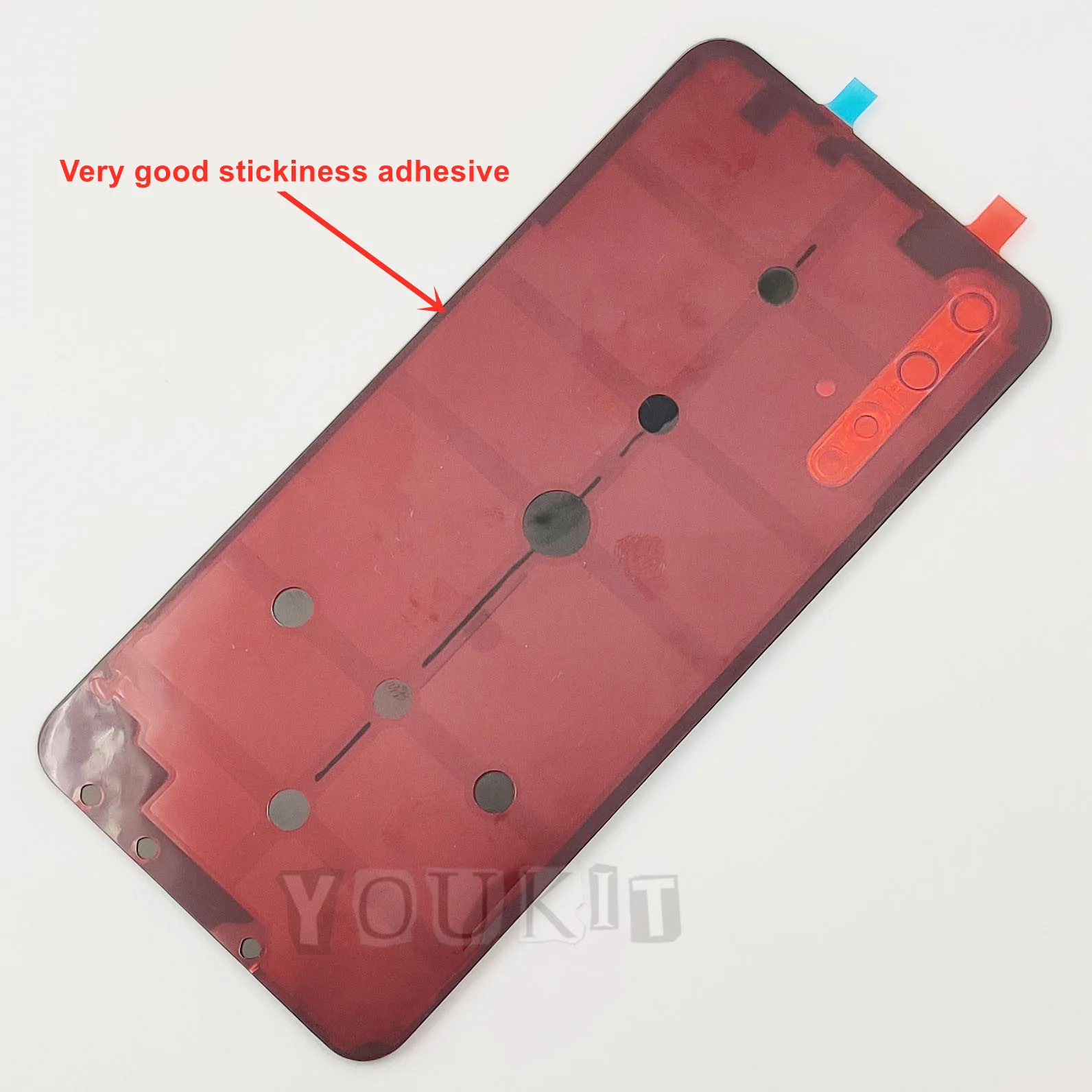 A+++ Glass Back Lid For Huawei Honor 20 Hard Battery Cover Rear Door Housing Panel Shell Case With Camera Lens Adhesive Glue