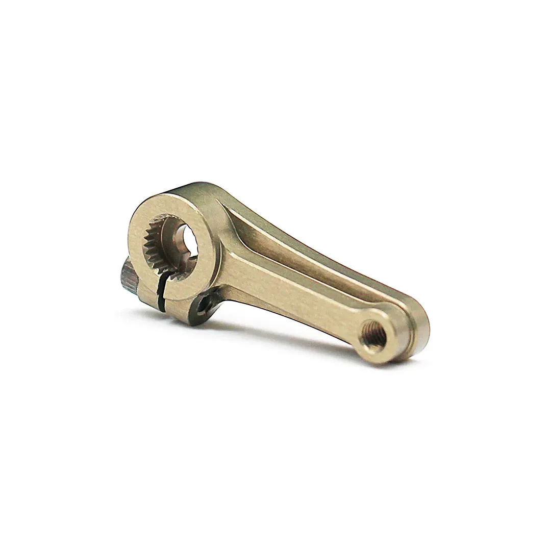 Hot Racing AXPE24SHF CNC 7075 Hard Anodized 25T Clamping Servo Arm Front for Axial AXP8