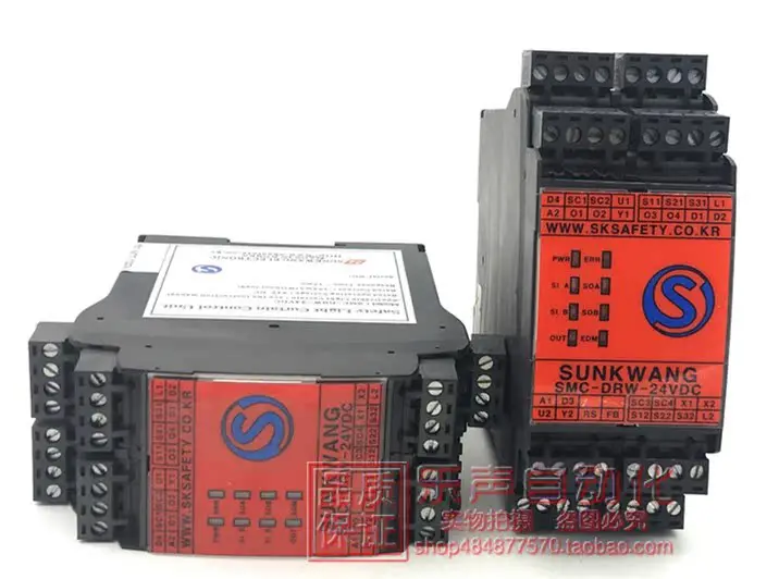 SMC-DRW-24VDC Original Korea SUNKWANG Safety Relay Spot Genuine Beautiful Color.