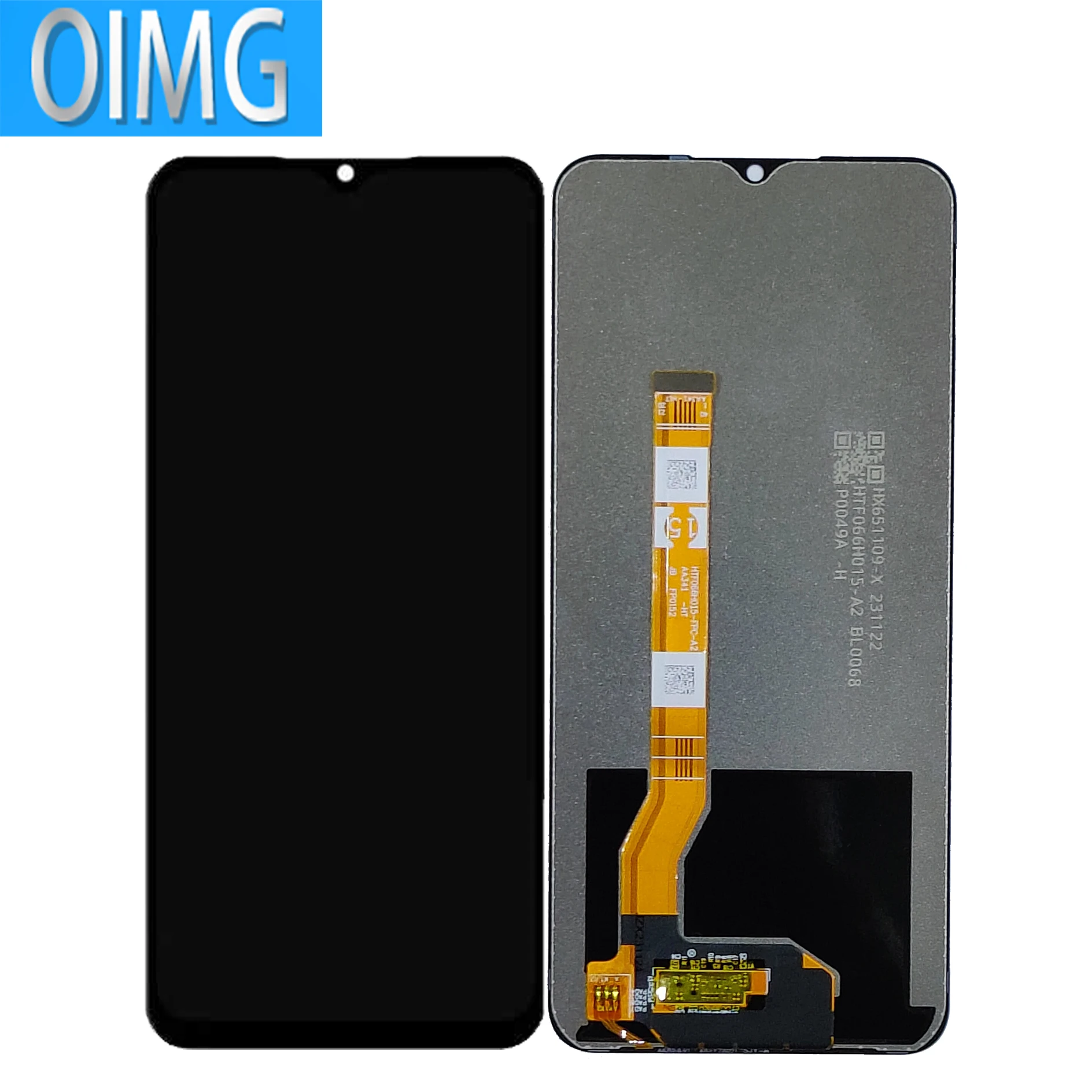 For OPPO A58 LCD Display Original PHJ110 With Frame Touch Screen Panel Replacement Parts