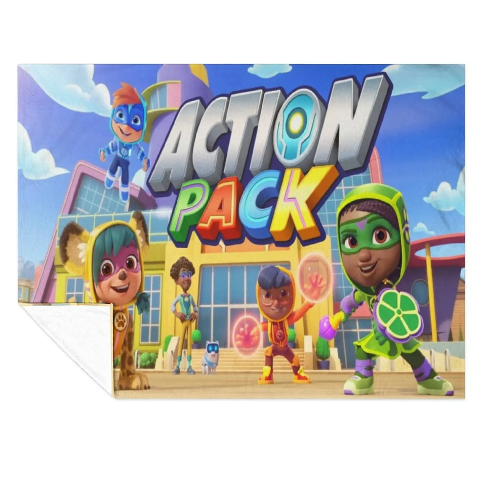 

Action Pack Gift For Fans action pack birthday Throw Blanket Luxury Throw Fashion Sofas halloween Sofa Quilt Blankets