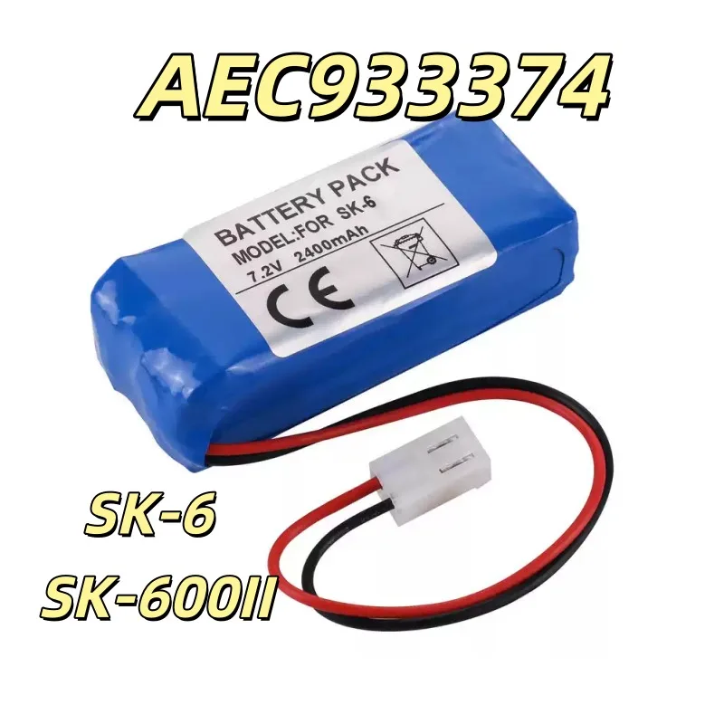 Replacement Battery AEC933374 7.4V 2400mAh for SK-6 SK-600II 21CP10/34/76 Syringe Equipment High Quality Battery