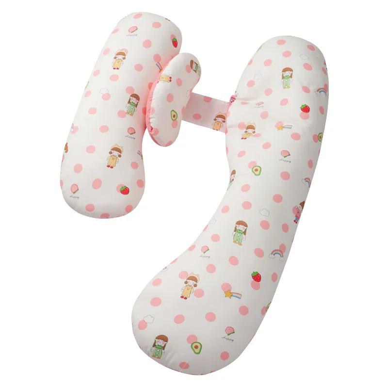 وسادة للنساء الحوامل وسادة نوم جانبية لدعم الحمل وسادة البطن وسادة الحمل للدعم #5