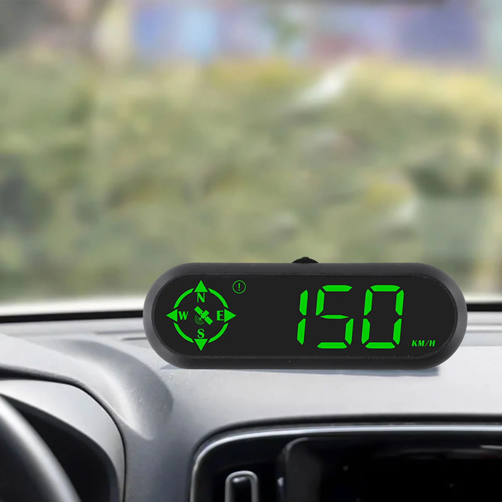 Smart Head Up Display Speedometer with GPS Functionality Accurate Speed Tracking and Distance Measurement for Drivers