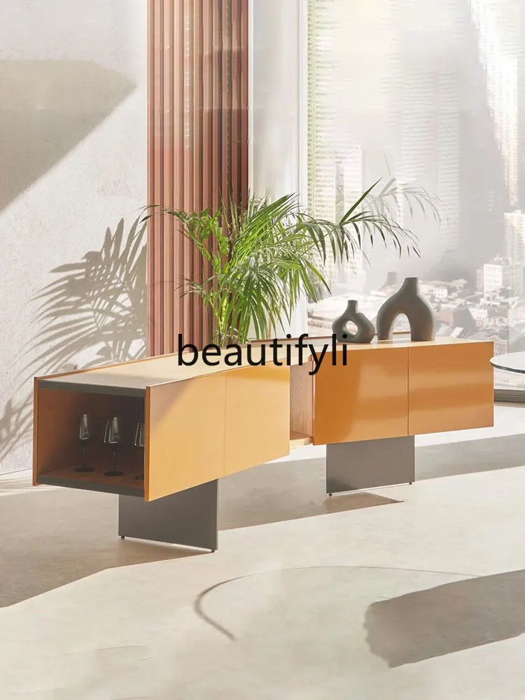 Light luxury high-end door cabinet, dining side cabinet, modern simple decorative cabinet, living room sofa H