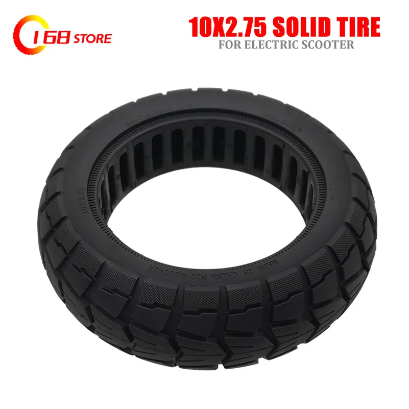 10x2.75 Solid Tire for Kugoo G-Booster G2 Pro Electric Scooter Non-Pneumatic Tyre Accessories 85/65-6.5   Tires