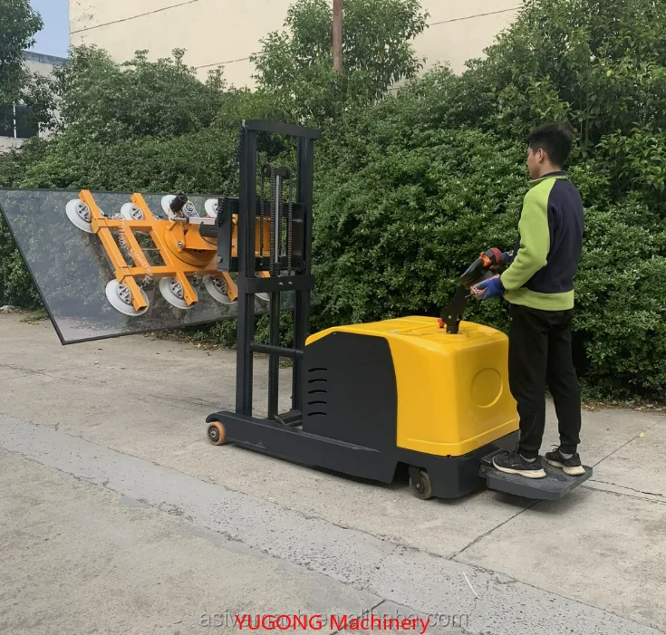 Customization 400kg-1000kg Battery-Powered Suction Cup Vacuum Lifter 360 Rotation Dual Circuit Safety For Tile/Glass