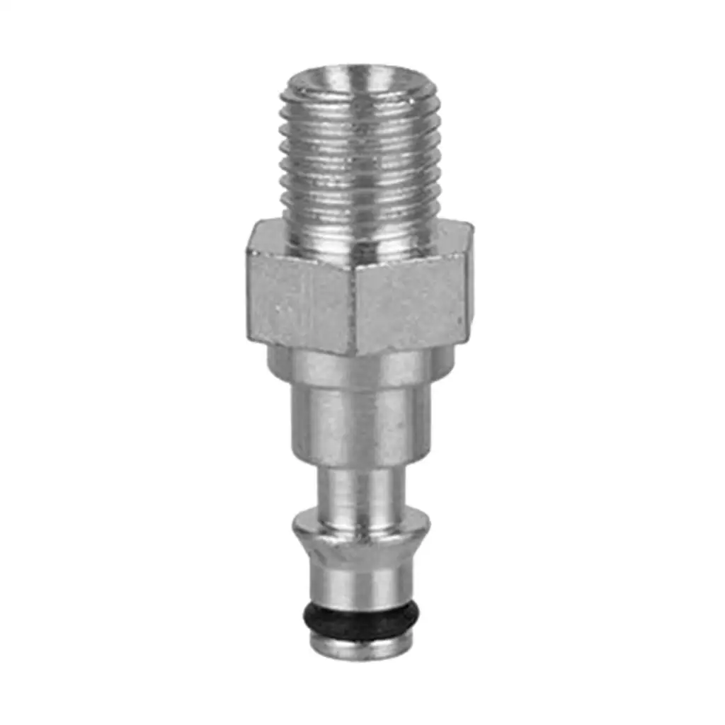 High Pressure Washer Nozzle Adapter Quick Connection Metal Fitting for Foam Generator Hose