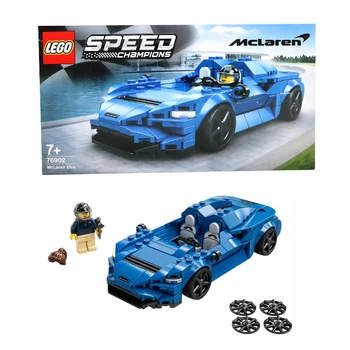 LEGO 76902 스피드 챔피언 맥라렌 엘바 빌딩 키트, 최고의 장난감 자동차, 아이용 멋진 장난감