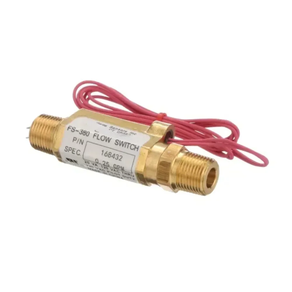 

Cross-borderNew And Original 168432 Flow Switch FS-380 Series 0.25GPM 107BAR 3/8 Inch NPT Brass Good Price