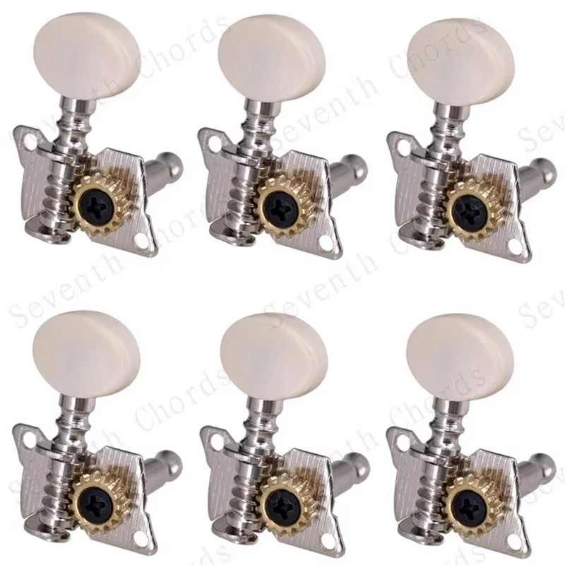 Holz Folk Akustische Gitarre Tuning Pegs Knopf Twist Upwinding Akkord Ausrichtung Achse Öffnen Einzigen Loch Für Gitarre Teile – Detail 8
