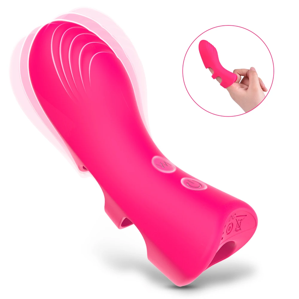 Clitoride G Spot Finger vibratore 10 velocità clitoride capezzolo massaggiatore giocattoli adulti del sesso stimolatore masturbazione femminile giocattoli del sesso per le coppie