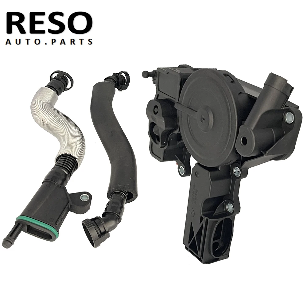 RESO  Oil Separator PCV Valve Assembly 06H 103 495 A For Audi A4 Q5 TT VW Golf Jetta Seat Skoda 2.0TSI 06H103495A 06H103495