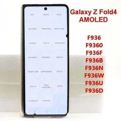 ์ผ์ฑ ๊ฐค๋ญ์ Z Fold4 5G F936 F936B F936U Lcd ๋์คํ๋ ์ด ํฐ์น ํจ๋ ์คํฌ๋ฆฐ ๋์งํ์ด์ ์ด์
๋ธ๋ฆฌ ์ฉ ์ํผ AMOLED Fold 4 LCD ํ๋ฉด