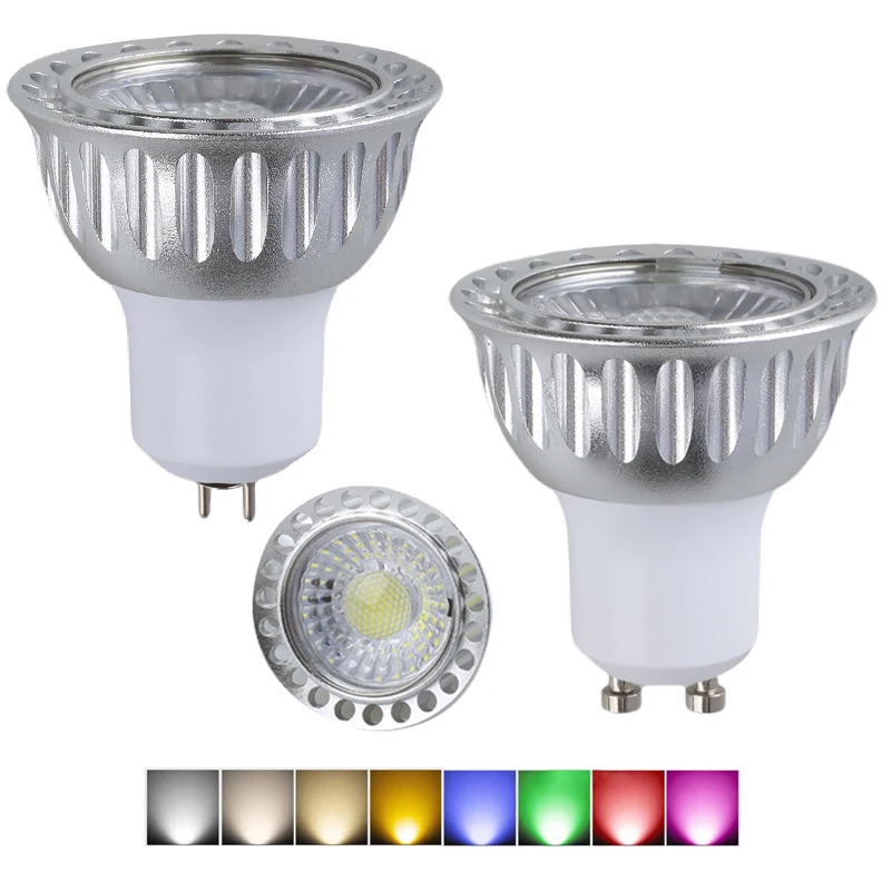 

Dimmable 10W Lampada LED Spotlight Bulb E27 E14 E12 B15 GU10 B22 110V 220V Bombillas LED Lamp LED COB Lampara Spot Light