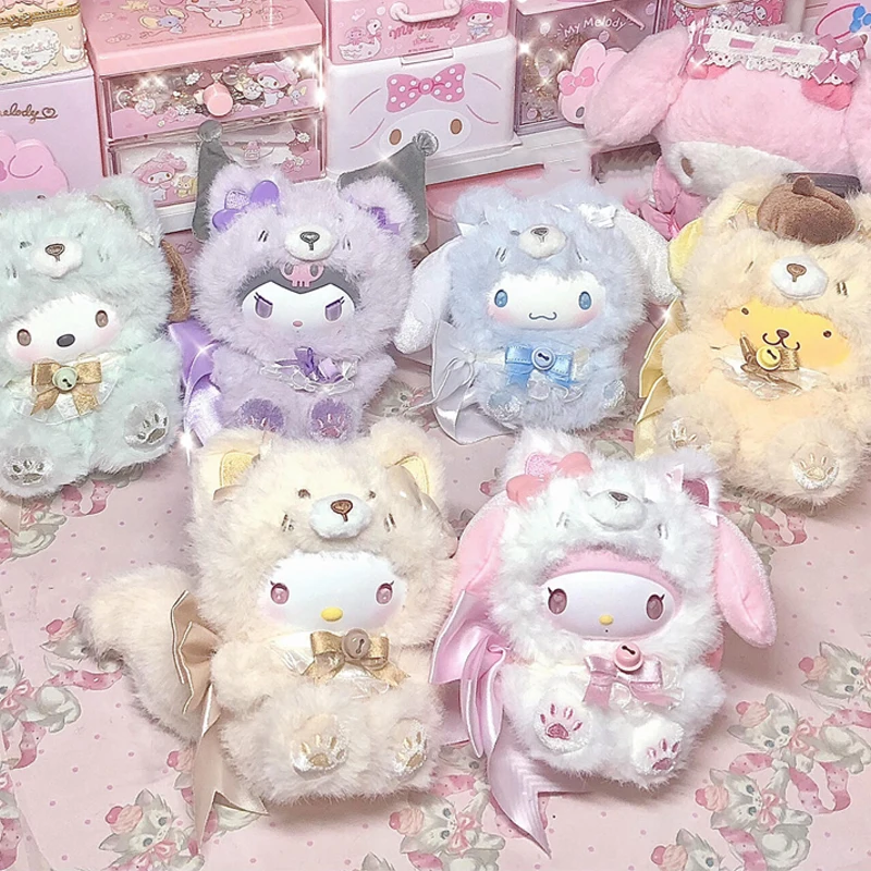 サンリオ フォックスアイランドシリーズ ビニールブラインドボックス クロミ シナモロール アニメドール サプライズボックス ペンダントキーホルダー クリスマス ミステリーコレクションギフト