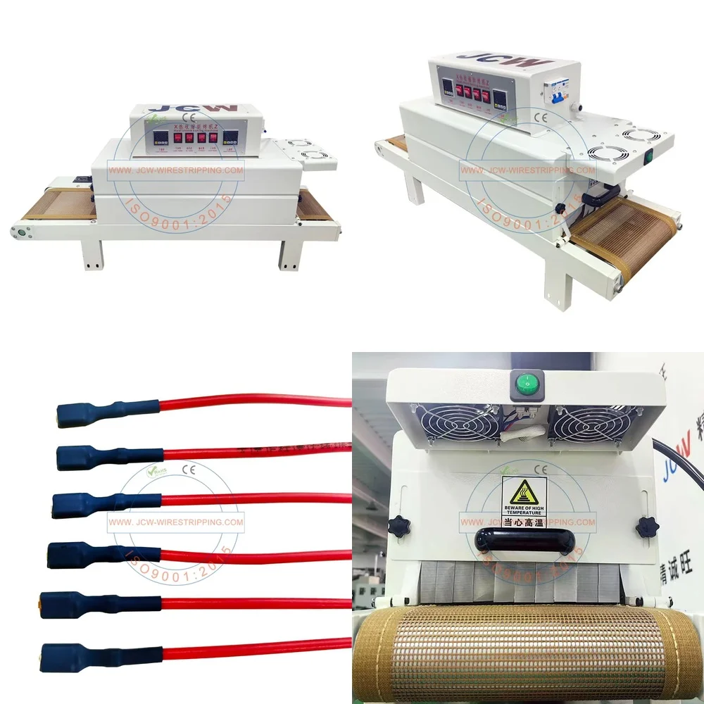 

JCW HSB64 Table Type Wire Harness Heating Machine Single Side Shrink Tube Heating Equipment for Cable Manufacturing