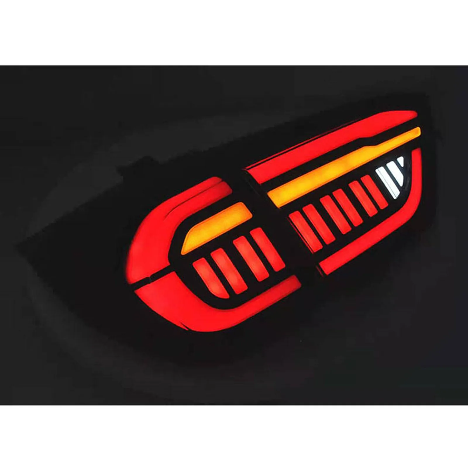 Tail Light Assembly Taillight for Honda Fit Jazz 2021-2023 Car Rear Lamp Back Lights with Animation LED Trailer Lamps