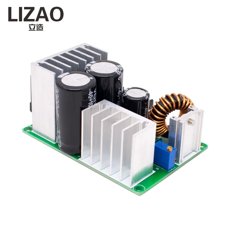 LIZAO XL4016 6A DC-DC Adjustable Buck Converter Module 3V-24V Regulated Power Supply Board for Electronic DIY