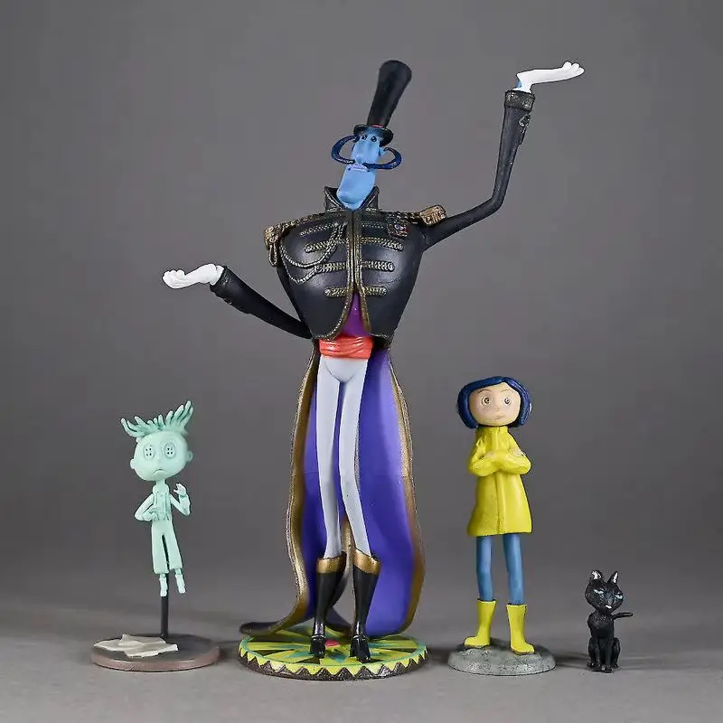 Coraline Second Generation Figure Collectible Trendy Toy Desktop Display Ornament Doll Model For Adult Collectible Holiday Gift view 2