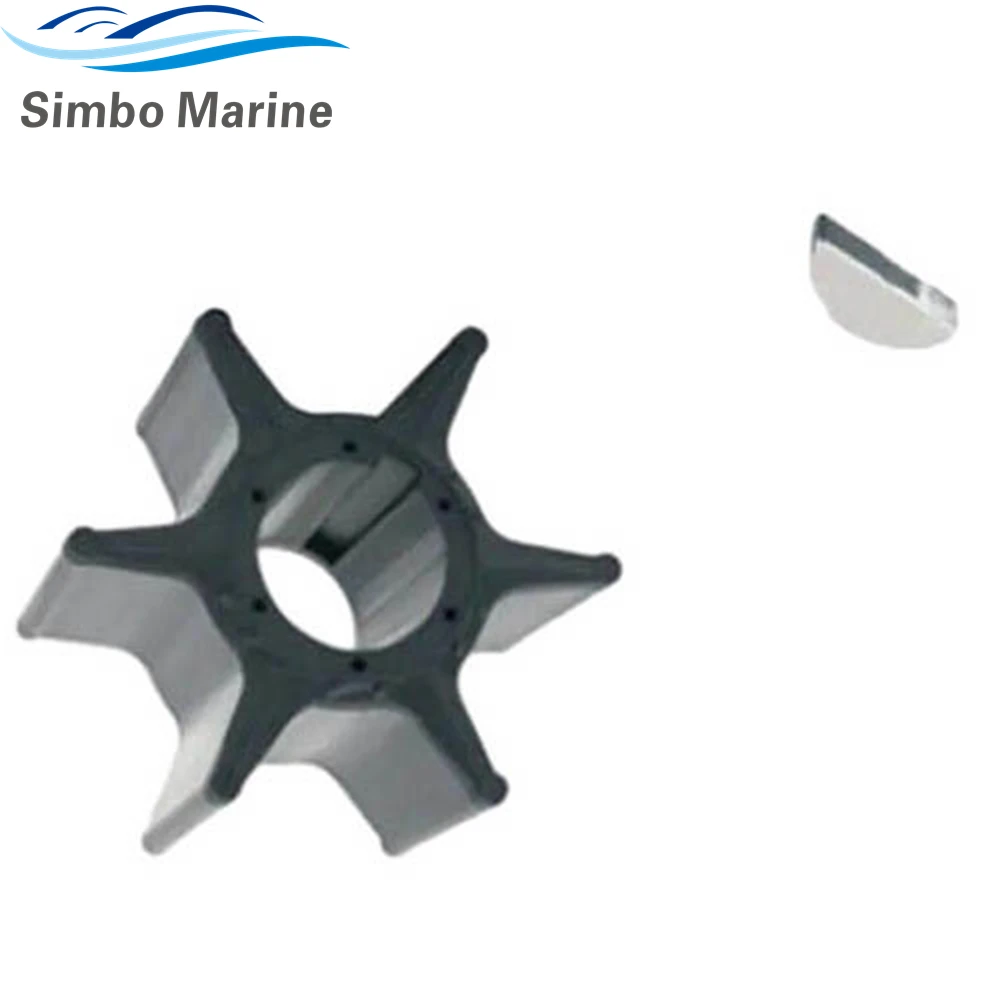 67F-44352 Water Pump Impeller & Key For Yamaha Outboard Motors 75 80 90 100 HP 67F-44352-00 Sierra 18-3042