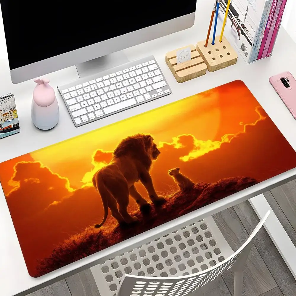 The Lion King Mouse Pad Gaming Locking Gifts Edge Big Computer Gamer Large Rubber Art Mousepad Laptop Desk Mat