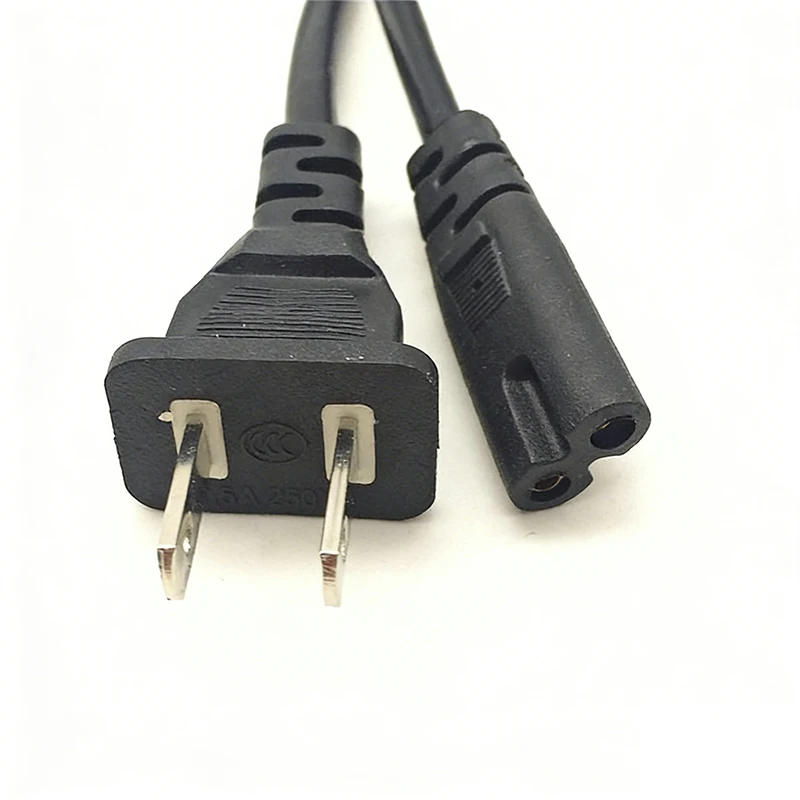 1/2/5pcs 1.5M Power Cord US Plug 8-shaped Two Hole Power Cor Hand Warmer Treasure Wire 2-hole Eight Shaped Tail A4