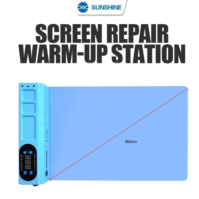 SUNSHINE LCD Screen Separate Heating Stage Separator Repair Tool for Iphone Samsung Mobile Phone for Ipad Tablet S-918E