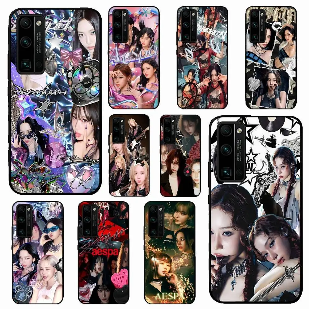 Южная Корея A-Aespaes Girl Band Чехол для телефона для Huawei Honor 10 Lite 9 20 7A 9X 30 50 60 70 Pro Plus Мягкий силиконовый чехол