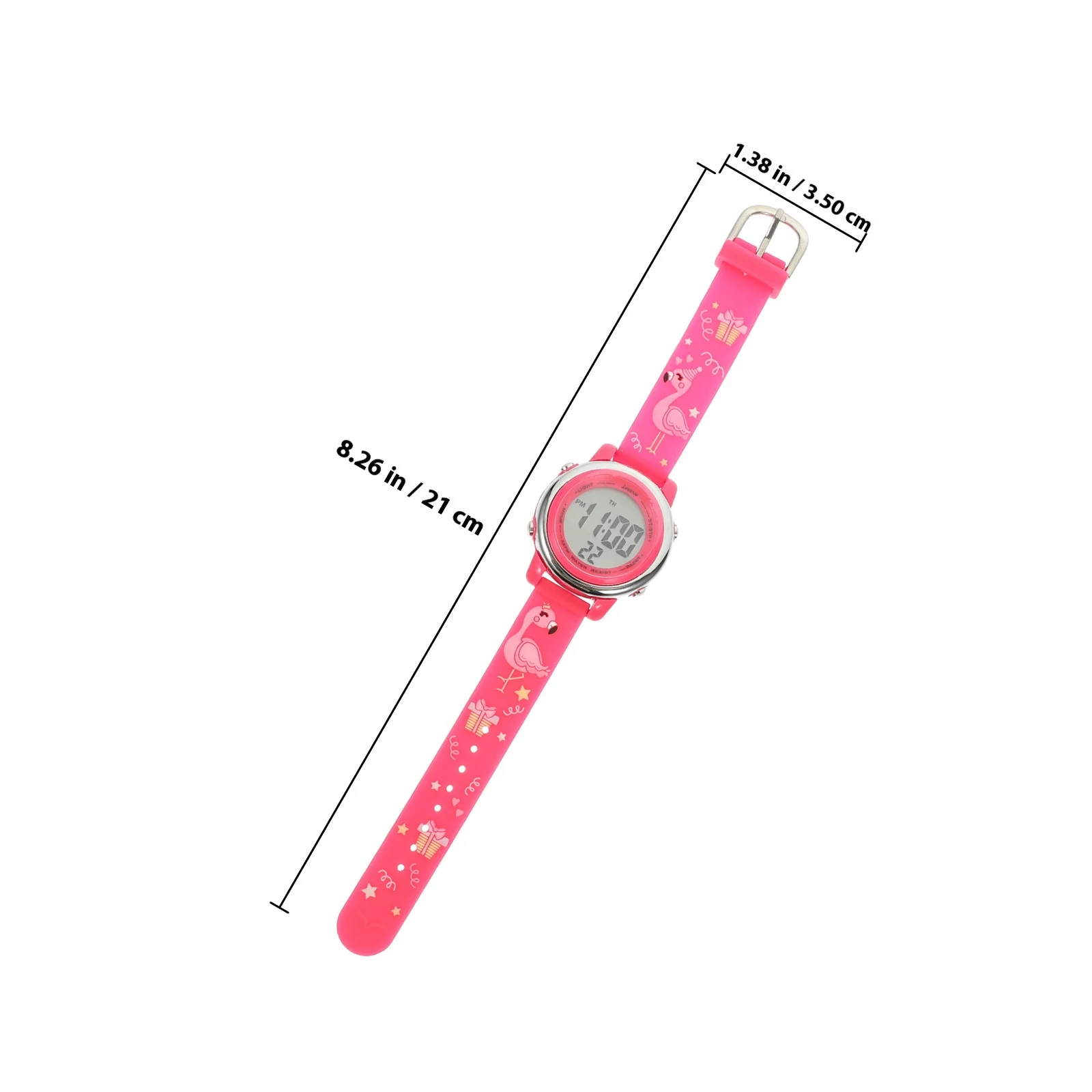 Birthday Gift Cartoon Watch for Watches Waterproof Childrens Led