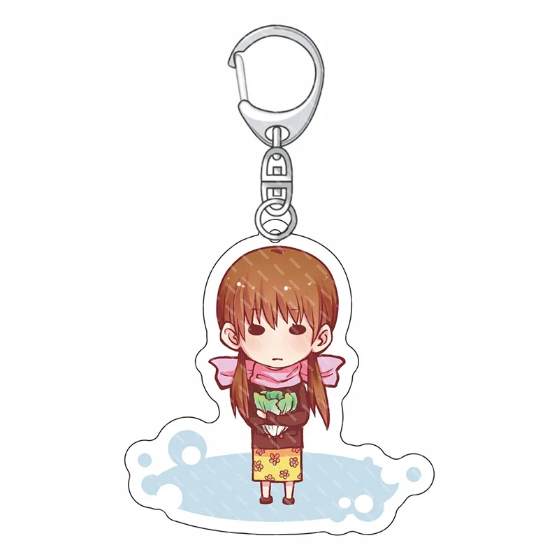 Yoshida Haru Natsume Asako Popular Anime Peripheral Keychain Acrylic Peripheral Pendant Keychain Anime Accessories Cute Creative