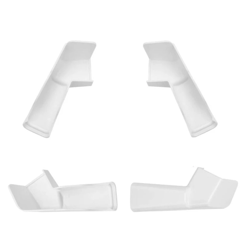 Rain Gutter Spout Extensions For Efficient Water Drainage, 4Piece Set