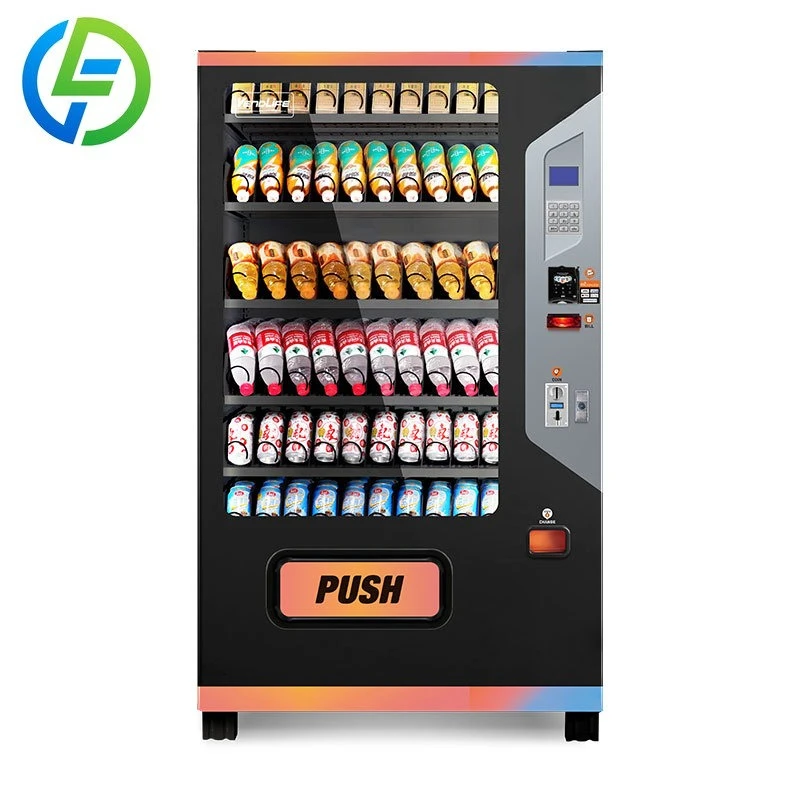 FOODLINE Wholesale Dual Zone Snack Drink Vendor Precise Temp Control Global Distributors Shopping Park Supply