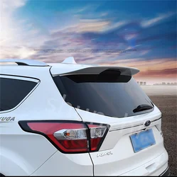 For Kuga Spoiler 2013-2018 Ford Escape QBK Spoiler ABS plastic Material Car Rear Wing Color Rear Spoiler