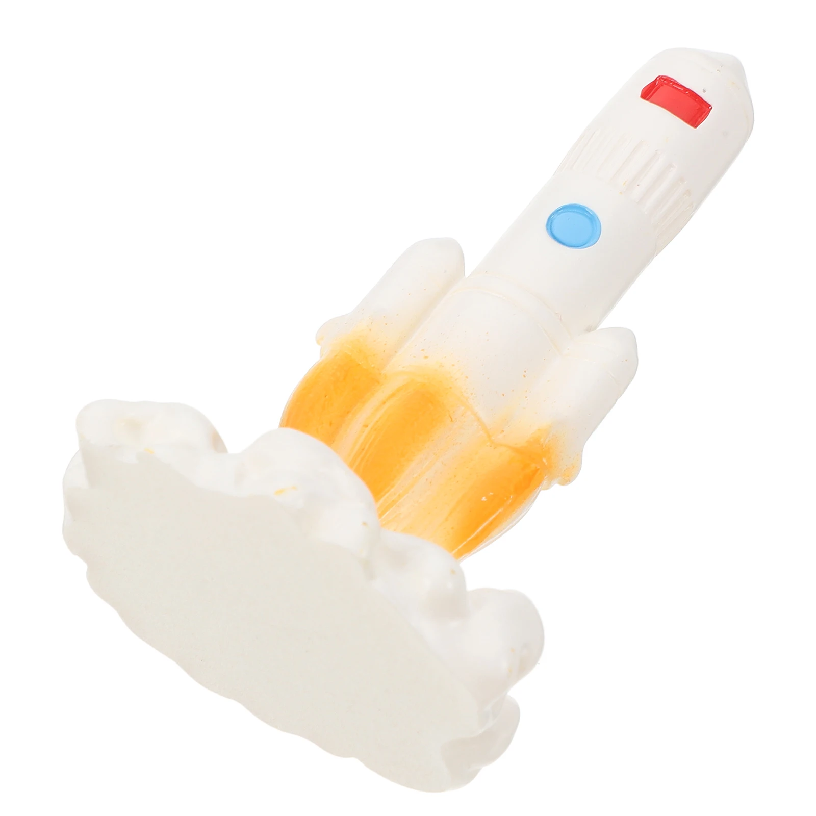 

Miniature Rocket Toys Resin Figurine Cake Decorations Kids Rooms Party Office 3D Diorama Props Display