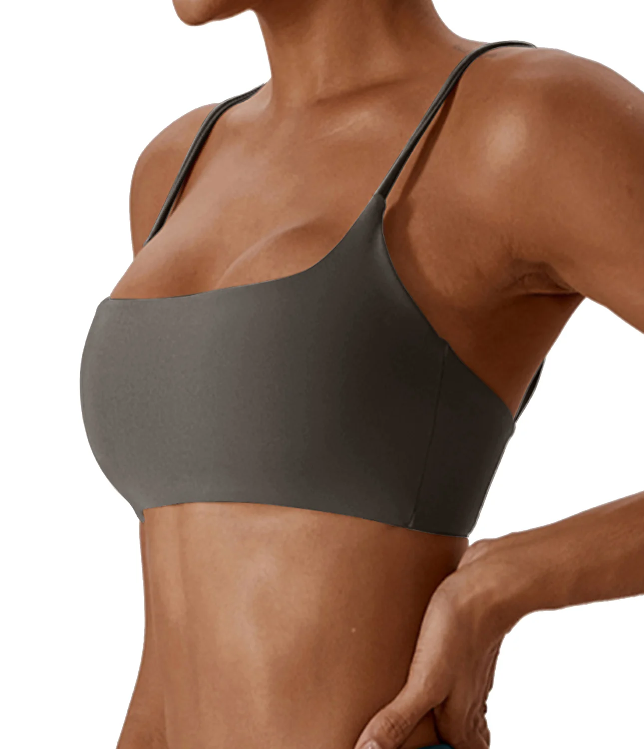 Superweicher Stoff zurück Kreuz Sport-BH Fitness Top Damen hochwertige Yoga-Kleidung Damen Fitness Lauf-BH Fitness Yoga b